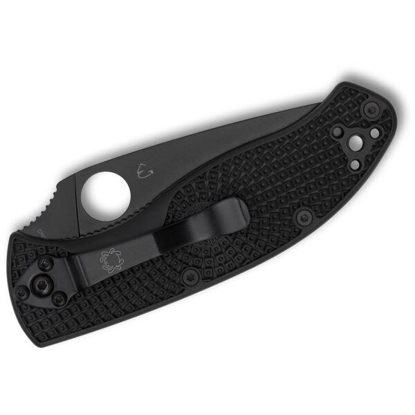 Spyderco Lightweight Tenacious Folding Knife (C122SBBK) - Image 2