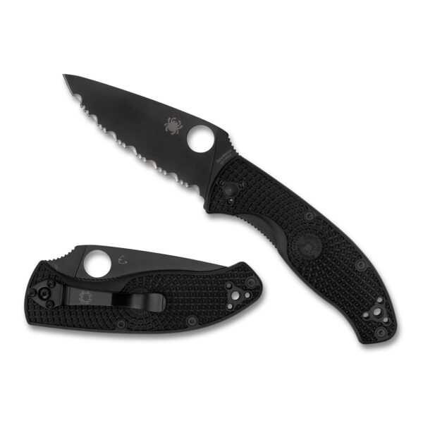 Spyderco Lightweight Tenacious Folding Knife (C122SBBK) - Image 3