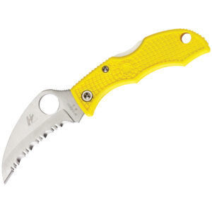 Spyderco Ladybug 3 Salt Hawkbill Folding Knife