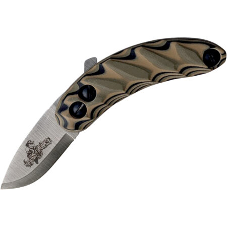 Woods Monkey Modular Banana Peel Friction Folder Camo G10 Handles