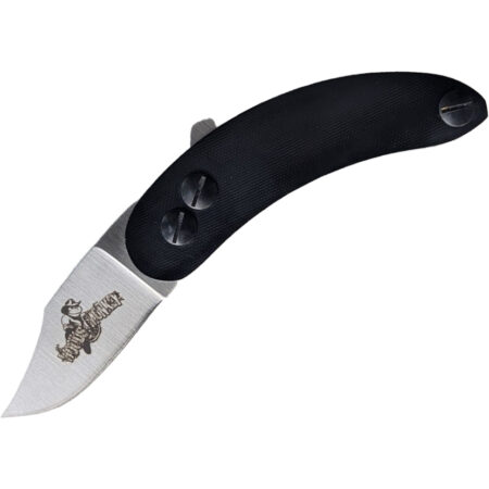 Woods Monkey Modular Banana Peel Friction Folder Black G10 Handles